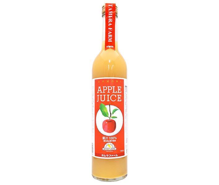 Tamura Farm Antioxidant-free apple juice 500ml bottles x 12 bottles [shipped in Japan]