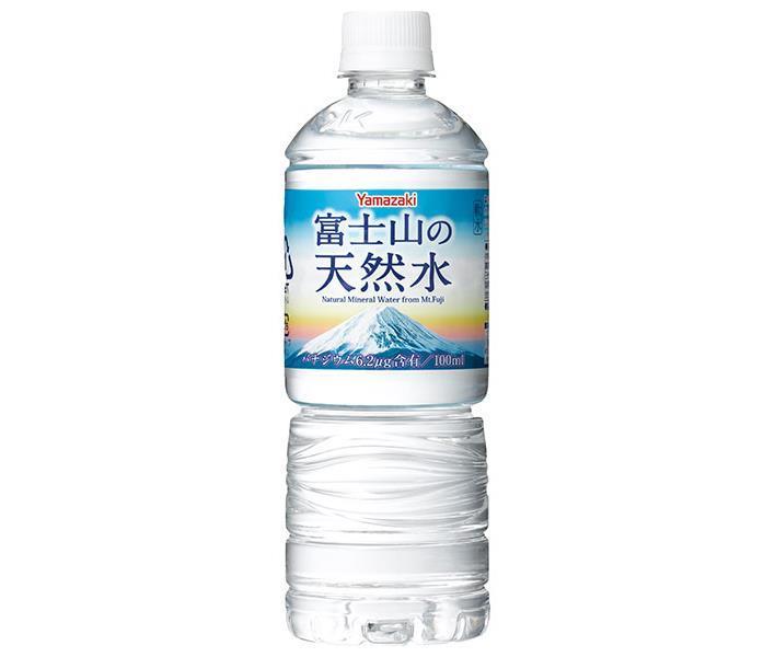 Yamazaki Baking Mt. Fuji Natural Water 600ml PET Pottle x 24 bottles [Shipped in Japan]