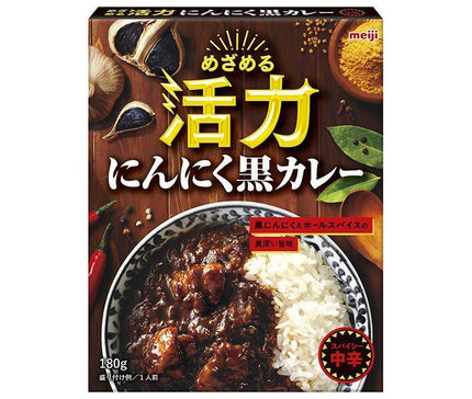 Meiji Seika Awakening Vitality Garlic Black Curry 180g x 30 boxes [shipped in Japan]