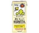 Kikkoman Delicious unadjusted soy milk 1000ml paper pack x 12 (6 x 2) pieces [Shipped in Japan]