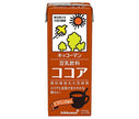 Kikkoman Soy Milk Beverage Cocoa 200ml paper pack x 18 bottles [shipped in Japan]