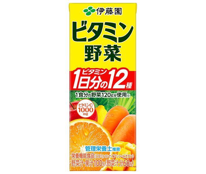 Itoen Vitamin Vegetables 200ml paper pack x 24 pieces [shipped in Japan]