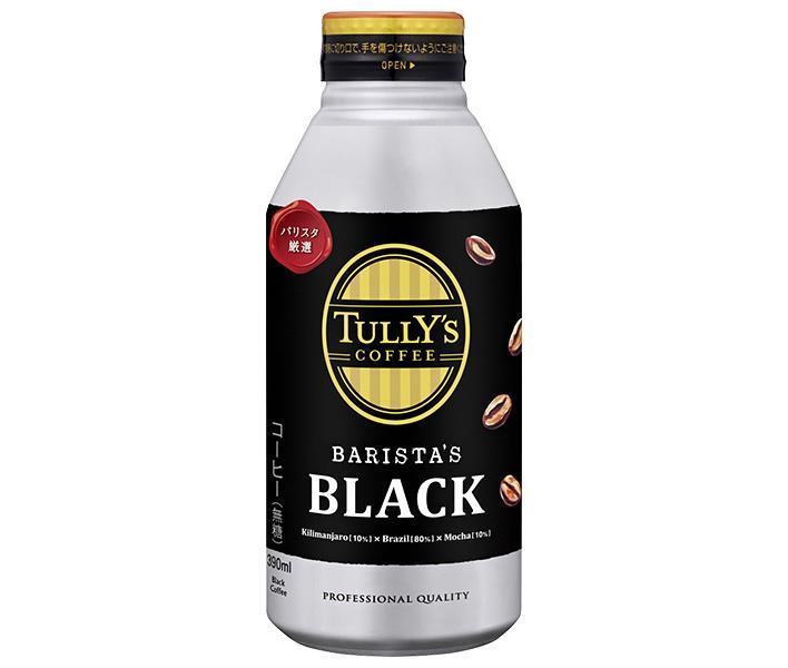 Itoen Tully's Coffee Barista's Black 390ml bottle can x 24 bottles [shipped in Japan]