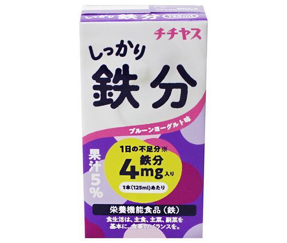 Chichiyasu Solid Iron 125ml paper pack x 24 (12 x 2) bottles [shipped in Japan]