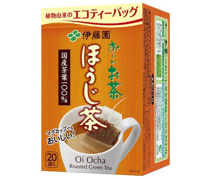 伊藤園 お～いお茶 エコティーバッグ ほうじ茶 20袋入×10袋入【日本出荷】