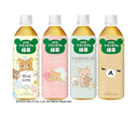 DyDo Rilakkuma Green Tea 500ml plastic bottle x 24 pieces [Shipped in Japan]