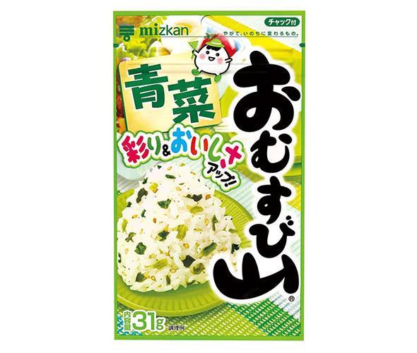 Mitsukan Omusubiyama Green Vegetables Zipper Bag Type 31g x 20 (10 x 2) Bags [Shipped in Japan]
