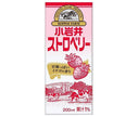 Koiwai Dairy Koiwai Strawberry 200ml paper pack x 24 bottles [shipped in Japan]