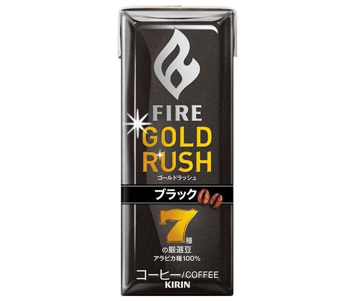 Kirin FIRE Gold Rush Black 200ml paper pack x 24 pieces [shipped in Japan]