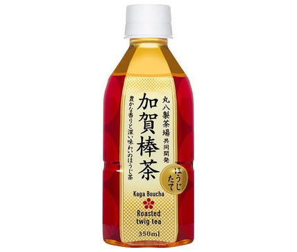 Morita (High Peace) Kaga Bocha Freshly Hojitate Hot&Cold 350ml PET bottle x 24 pieces [Shipped in Japan]