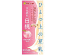 Marusan Ai Soymilk Soymilk Beverage White Peach 200ml paper pack x 24 pieces [Shipped in Japan]