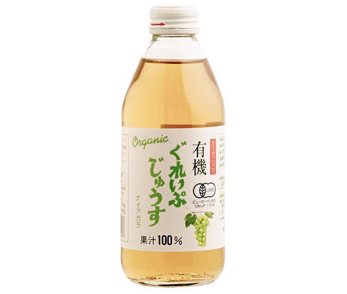 Alps Organic Organic Grape Juice Niagara 250ml bottle x 24 bottles [Shipped in Japan]