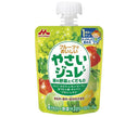 森永乳業 やさいジュレ 緑の野菜とくだもの 70gパウチ×36本入【日本出荷】