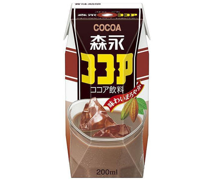 Morinaga Milk Morinaga Cocoa (Prisma container) 200ml paper pack x 24 pieces [shipped in Japan]