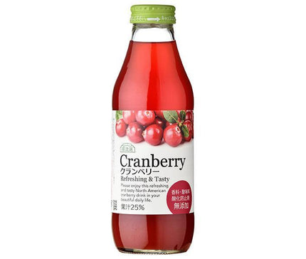 Marukai Junzosen Cranberry 25 500ml bottle x 12 bottles [shipped in Japan]