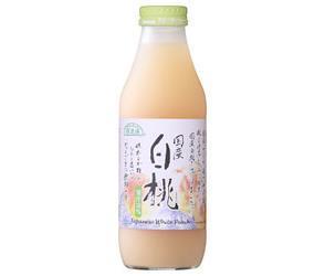 Marukai Junzo Selection Domestic White Peach 500ml bottle x 12 bottles [Shipped in Japan]