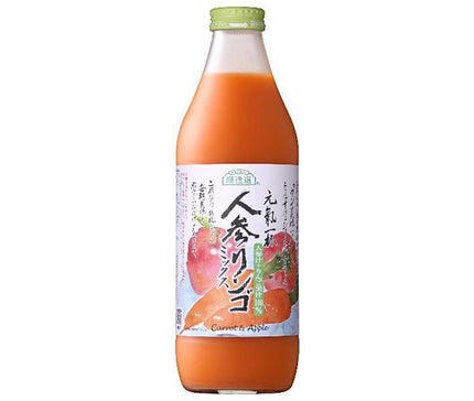 Marukai Junzosen Carrot Apple Mix 1000ml bottles x 12 (6 x 2) bottles [Shipped in Japan]