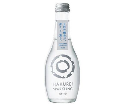 Tomomasu Beverage EAU PÉTILLANTE HAKUREI Bouteille de 240 ml x 12 bouteilles 