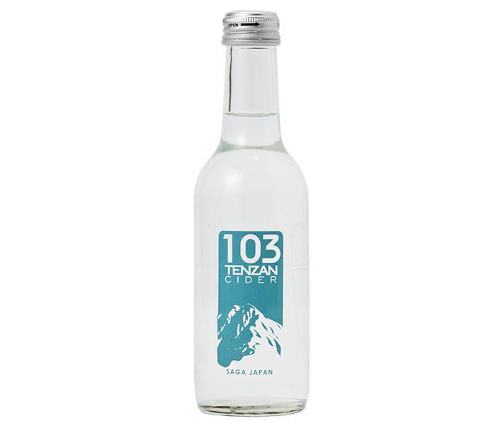 Yumasu Beverage 103 (Tenzan) Cider 250ml bottle x 24 bottles [shipped in Japan]