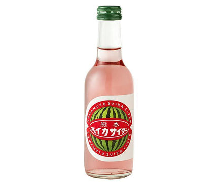 Yumasu Beverage Kumamoto Watermelon Cider 245ml bottles x 24 bottles [shipped in Japan]