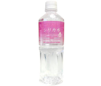Yumasu Beverage Silica Water 555ml PET bottles x 24 bottles [Shipped in Japan]