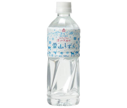 Gold Pack Pure Natural Water from the Northern Alps Snowy Mountain Drops 500ml PET bottles x 24 bottles [Shipped in Japan]