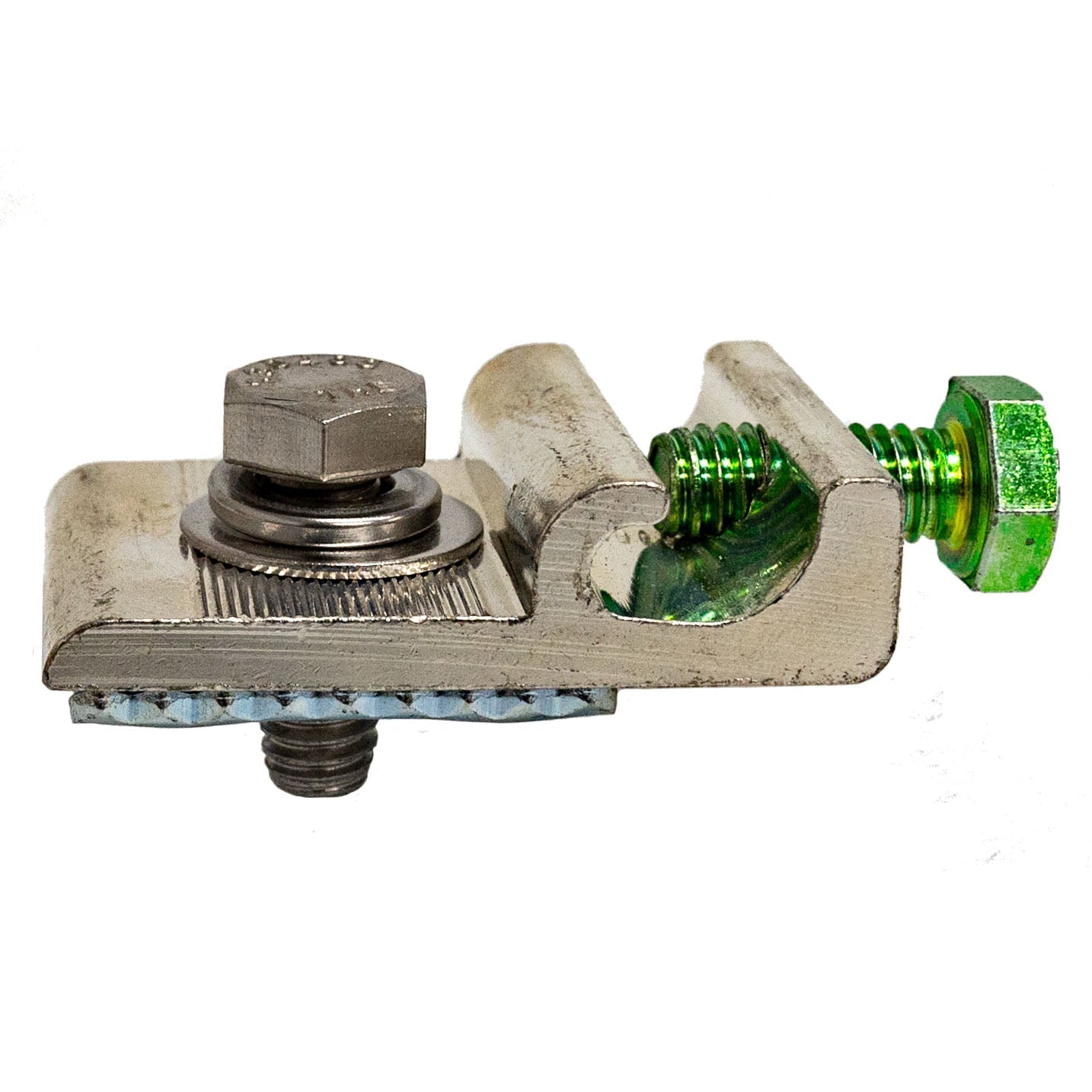 Ground Lug With Serrated Nut for Anodized Rail