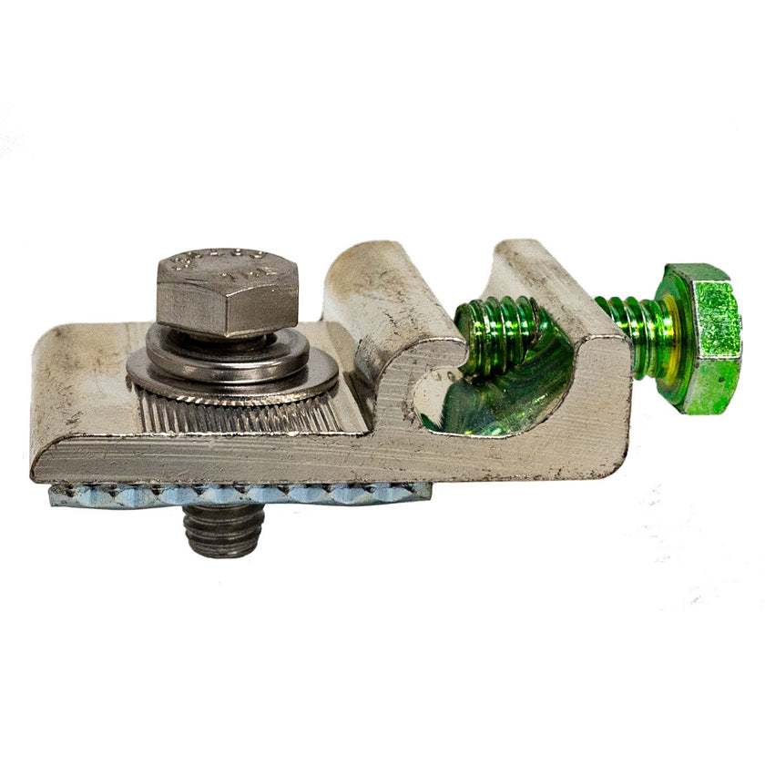 Ground Lug With Serrated Nut for Anodized Rail