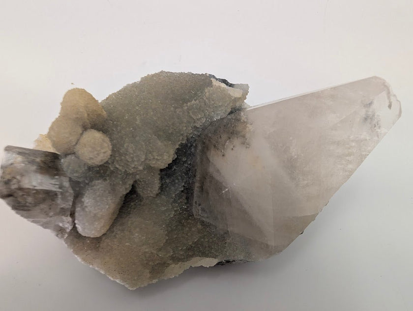 Radiant Dogtooth Calcite with Sugar Sphalerite – Fujian, China