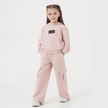 Trendy Cargo Girls Casual Set