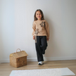 Leopard Flower Girls Casual Set