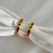 Raha Hoops- Multicoloured Zirconia