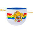 Rainbow Brite Rainbow Border Star 20oz Ceramic Ramen Bowl