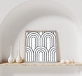 Rainbow Pattern Wood Sign