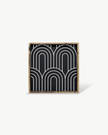 Rainbow Pattern Wood Sign