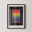 Rainbow Symbol Vintage Art Print - Bonnie E. Snow (Framed or Unframed)