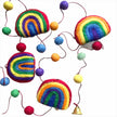 String of Felt Rainbows