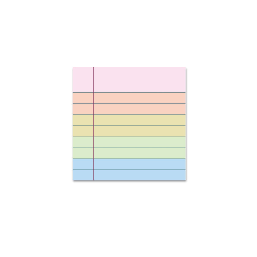Rainbow Sticky Notes