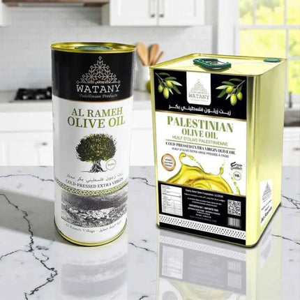 Al Rameh Palestinian Olive Oil – Premium Award‑Winning Extra Virgin Olive Oil (1 L & 16 L)