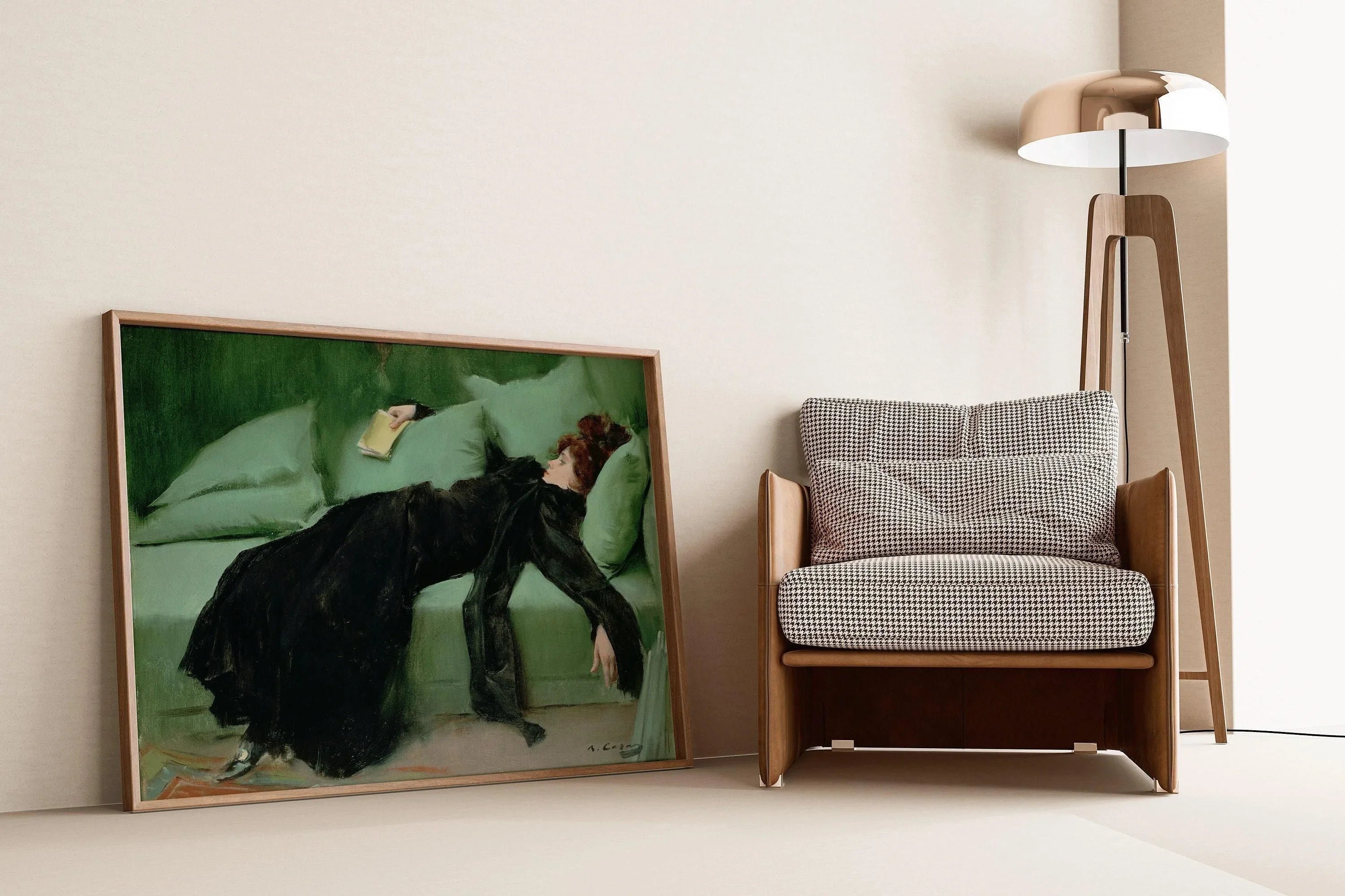 Ramon Casas & Sargent Art Print Duo: Tired Ladies Giclee