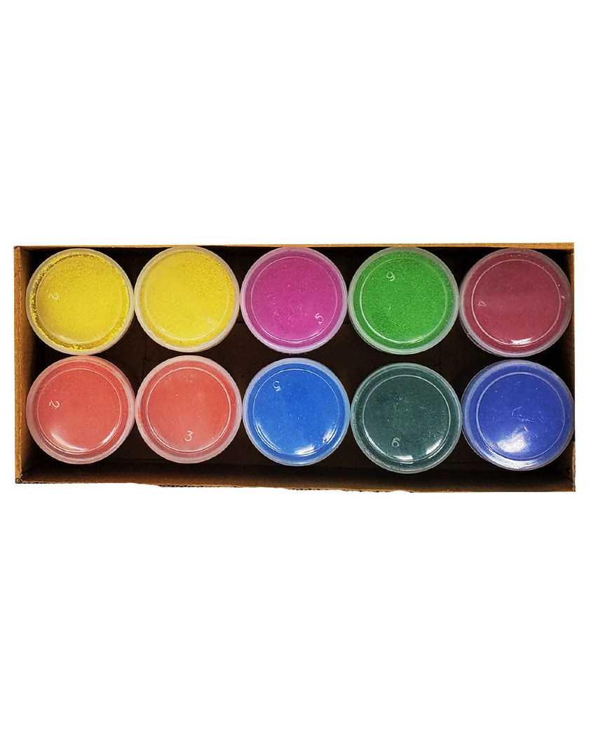 Festival Rangoli Colors Box - Set of 10