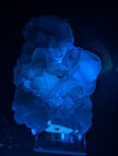 Rare De’an Fluorite Cluster – UV Reactive Green & Purple Crystal from Jiangxi, China