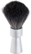 MERKUR Shaving Brush 1100 with Vegan Synthetic Hair in Matt Chrome