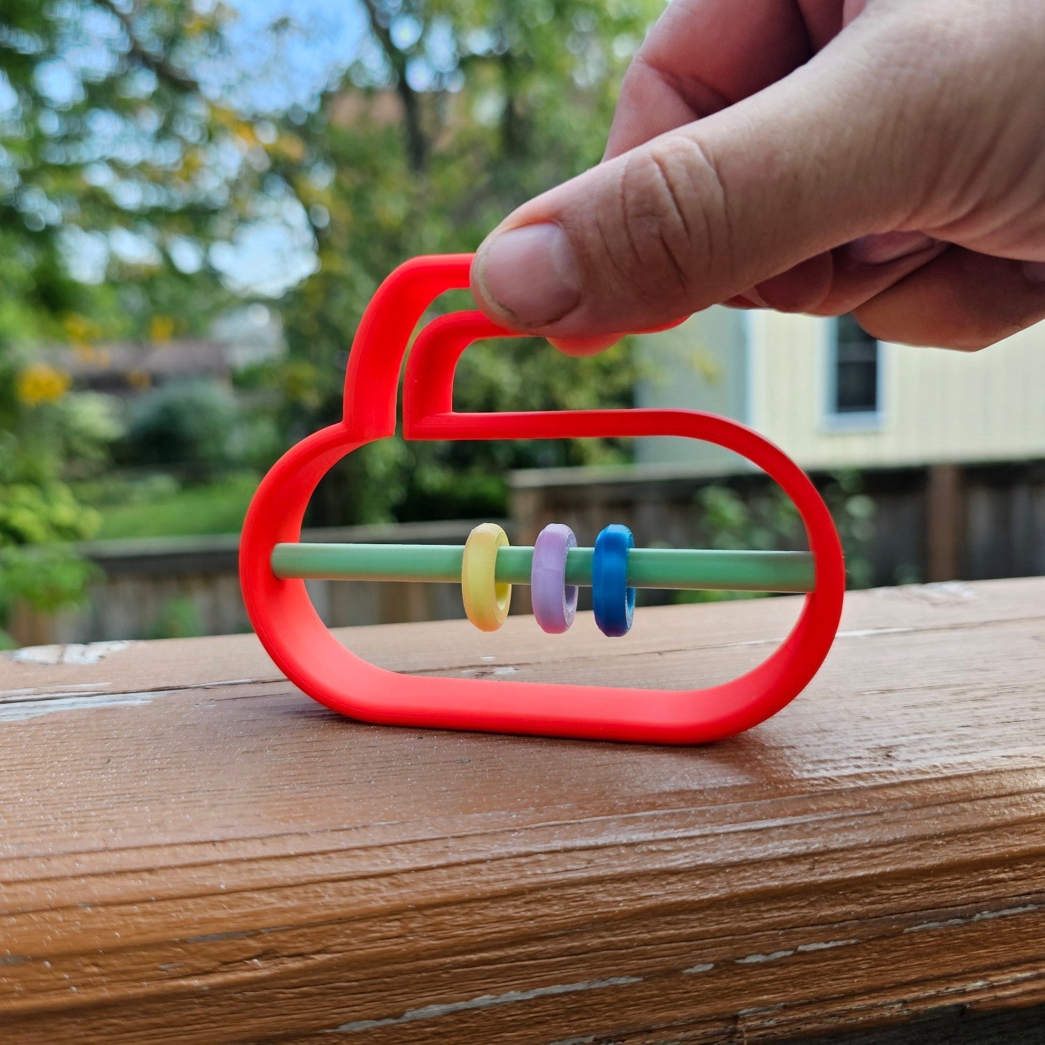 Rattle Rock - Curling Rock Rattle