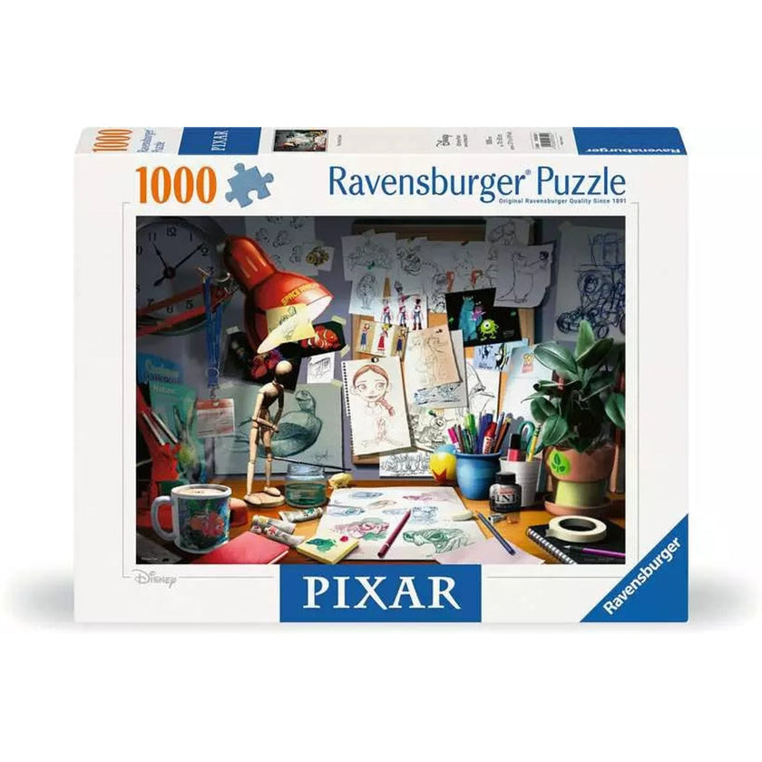 Ravensburger Disney The Artist's Desk 1000pc Puzzle
