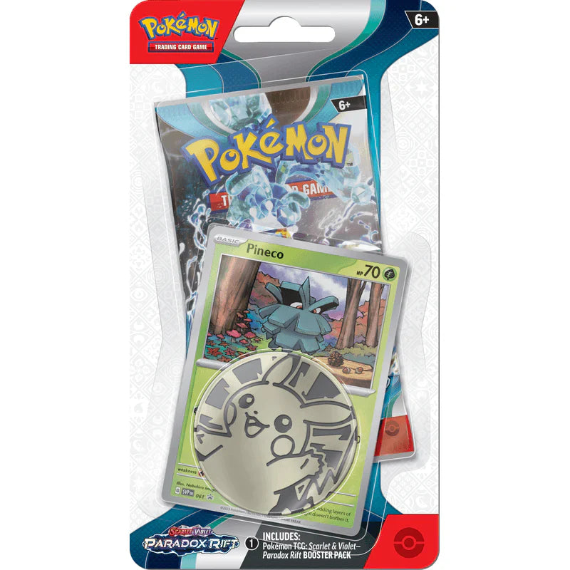 Pokémon TCG - Scarlet & Violet - Paradox Rift - Checklane Blister Pack (Pineco)