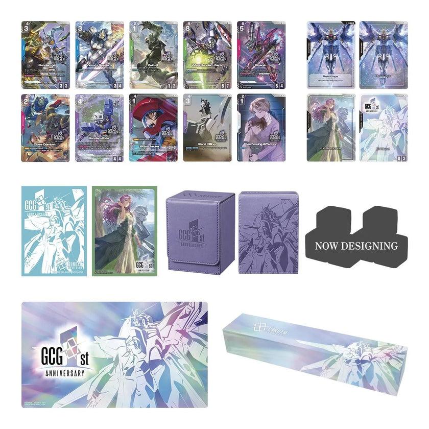 Gundam Card Game - Mobile Suit Gundam 1st Anniversary Set - Premium Accessory Set (PB03)