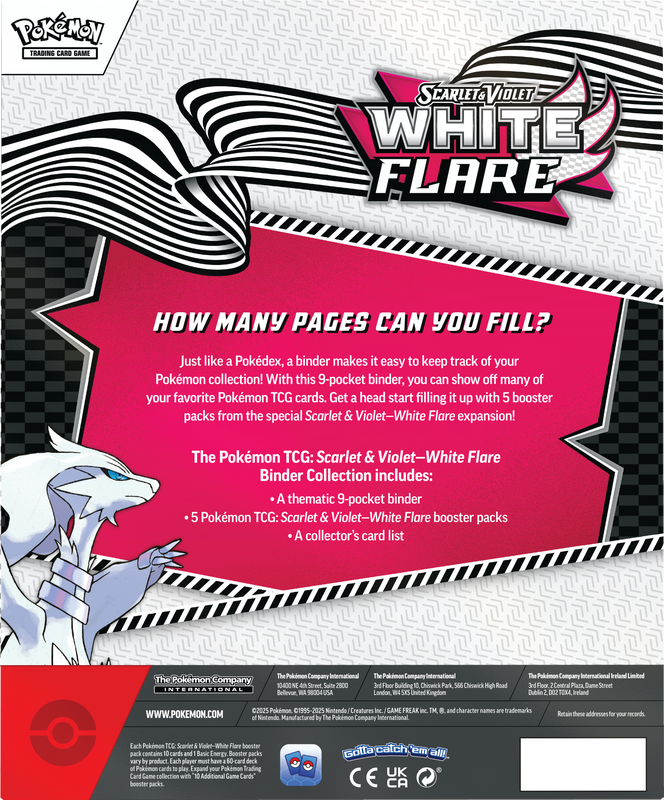 Pokémon TCG - Scarlet & Violet - White Flare - Binder Collection