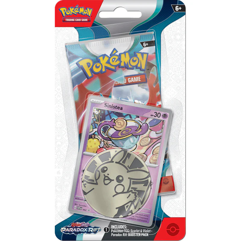 Pokémon TCG - Scarlet & Violet - Paradox Rift - Checklane Blister Pack (Sinistea)