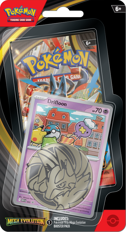 Pokémon TCG - Mega Evolution - Mega Evolution Base - Checklane Blister